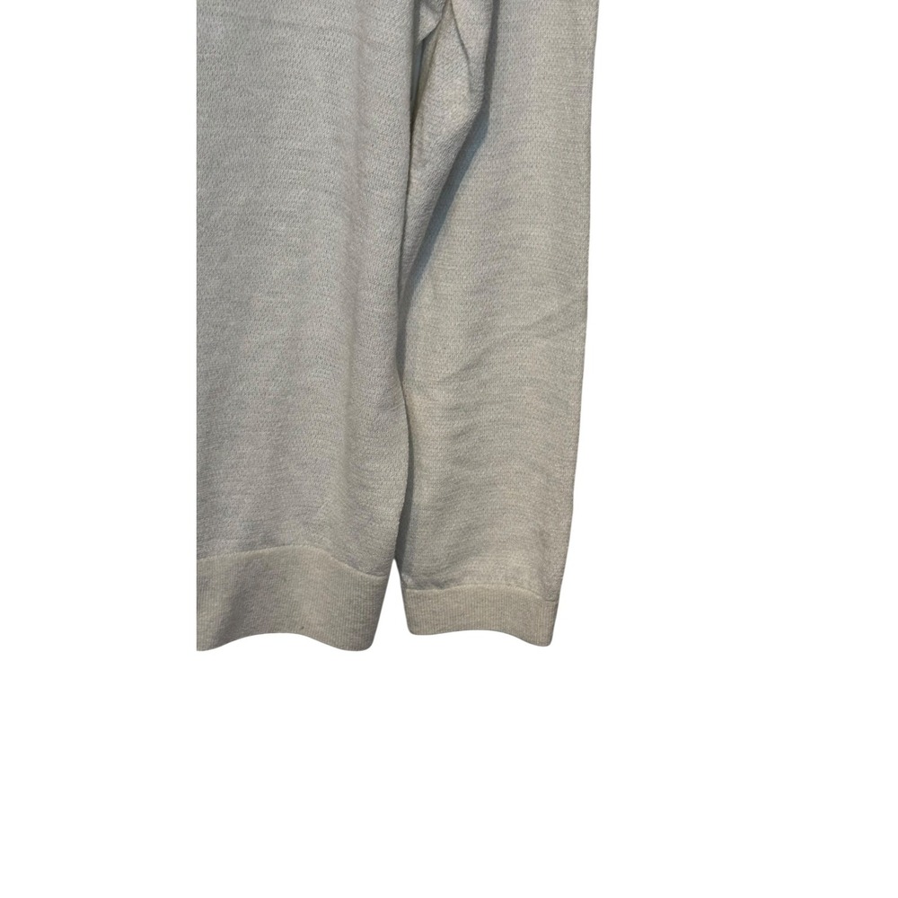 Tahari Men's Sweater Polo Heather Collared Pullover Long Sleeve Grey Medium NWT - Picture 9 of 11